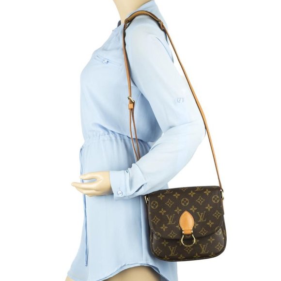 Louis Vuitton, Bags, Louis Vuitton Saint Cloud Mm Shoulder Bag